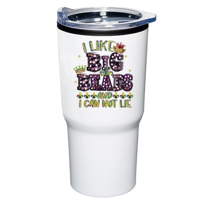 I Like Big Beads And I Can Not Lie Fat Tuesday For Mardi Gras Tumbler