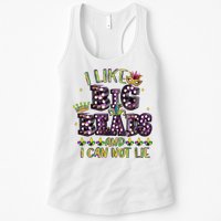 I Like Big Beads And I Can Not Lie Fat Tuesday For Mardi Gras Womens Tank Top