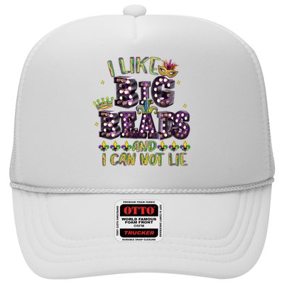 I Like Big Beads And I Can Not Lie Fat Tuesday For Mardi Gras Trucker Hat
