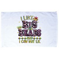 I Like Big Beads And I Can Not Lie Fat Tuesday For Mardi Gras Microfiber Hand Towel