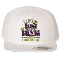 I Like Big Beads And I Can Not Lie Fat Tuesday For Mardi Gras Wool Snapback Cap