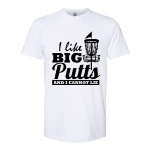 I Like Big Putts And I Cannot Lie Funny Ultimate Frisbee Cute Gift Softstyle CVC T-Shirt