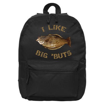 I Like Big 'Buts Halibu For Halibut Fishing 16 in Basic Backpack