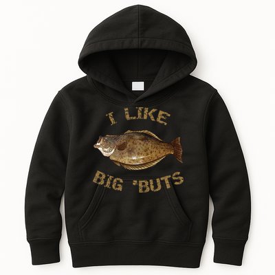 I Like Big 'Buts Halibu For Halibut Fishing Kids Hoodie