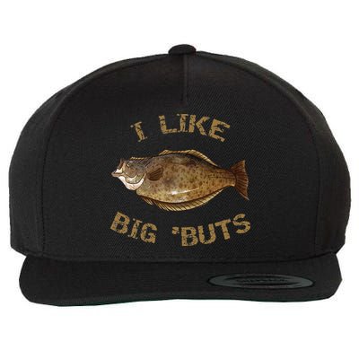 I Like Big 'Buts Halibu For Halibut Fishing Wool Snapback Cap