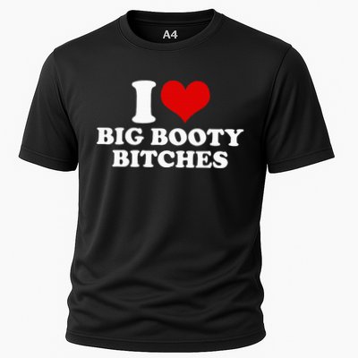 I Love Big Booty Bitches Funny Party Heart Graphic Performance Shirt