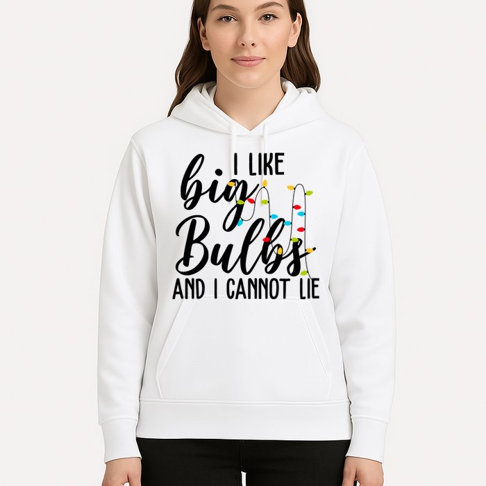 I Like Big Bulbs And I Cannot Lie Funny Christmas Hoodie