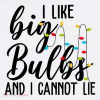 I Like Big Bulbs And I Cannot Lie Funny Christmas Mesh Reversible Basketball Jersey Tank