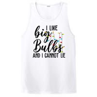 I Like Big Bulbs And I Cannot Lie Funny Christmas PosiCharge Competitor Tank