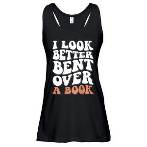 I Look Better Bent Over A Book Ladies Essential Flowy Tank