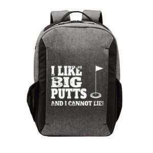 I Like Big Putts And I Cannot Lie Funny Golf Vector Backpack