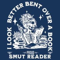 I Look Better Bent Over A Book Smut Reader 7-Panel Snapback Hat