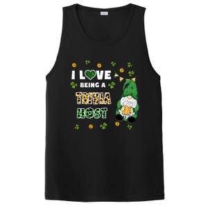 I Love Being Trivia Host Gnome St Patricks Day Gift PosiCharge Competitor Tank