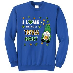 I Love Being Trivia Host Gnome St Patricks Day Gift Sweatshirt