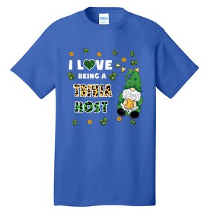 I Love Being Trivia Host Gnome St Patricks Day Gift Tall T-Shirt