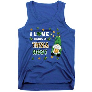 I Love Being Trivia Host Gnome St Patricks Day Gift Tank Top