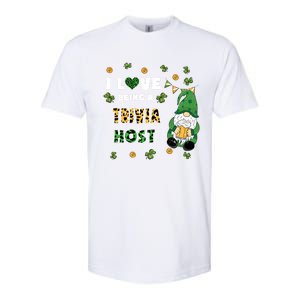 I Love Being Trivia Host Gnome St Patricks Day Gift Softstyle CVC T-Shirt