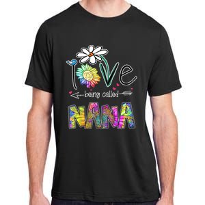 I Love Being Called Nana Sunflower MotherS Day Gift Adult ChromaSoft Performance T-Shirt