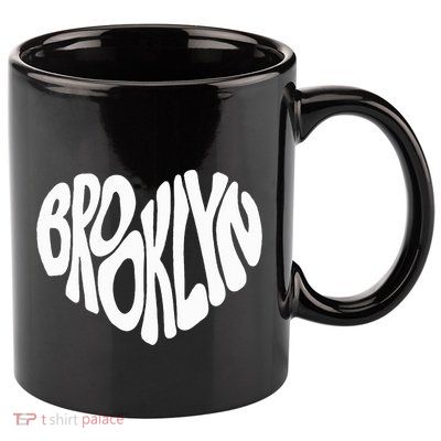 I Love Brooklyn New York Nyc 11oz C Handle Ceramic Mug
