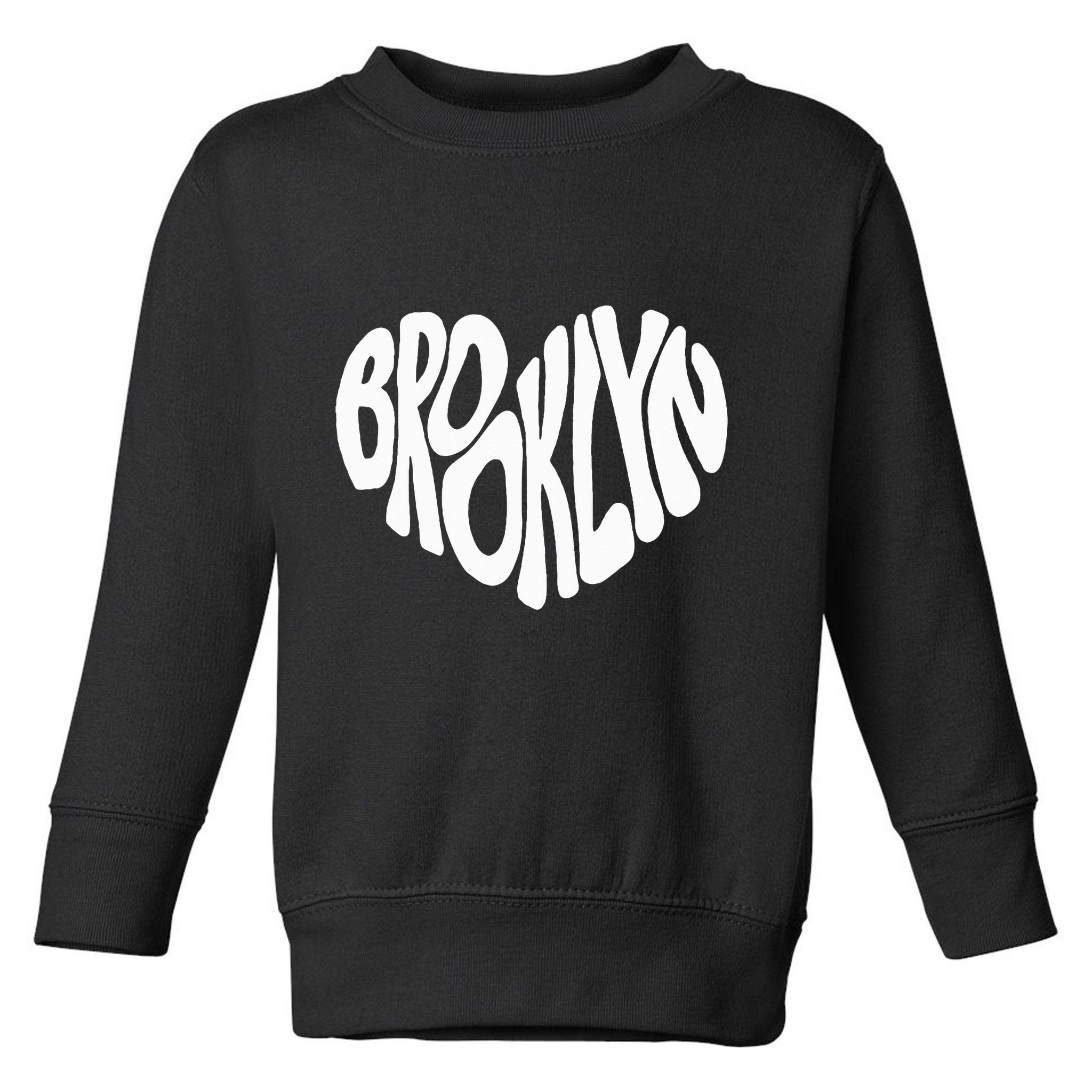 I Love Brooklyn New York Nyc Toddler Sweatshirt