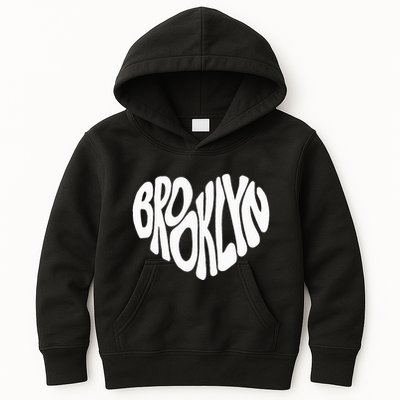 I Love Brooklyn New York Nyc Kids Hoodie