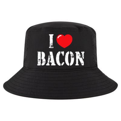 I Love Bacon for Bacon Lover Cool Comfort Performance Bucket Hat