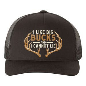 I Like Big Bucks And I Cannot Lie Hunter Deer Hunting Yupoong Adult 5-Panel Trucker Hat