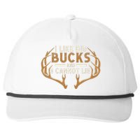 I Like Big Bucks And I Cannot Lie Hunter Deer Hunting Snapback Five-Panel Rope Hat