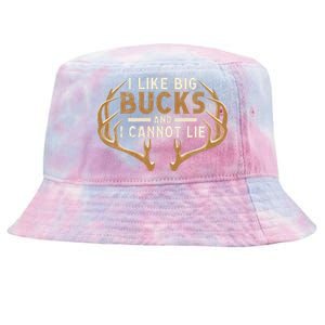 I Like Big Bucks And I Cannot Lie Hunter Deer Hunting Tie-Dyed Bucket Hat