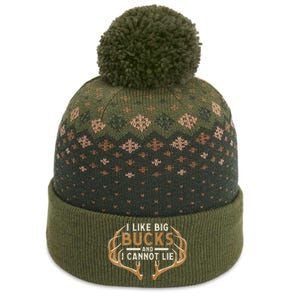 I Like Big Bucks And I Cannot Lie Hunter Deer Hunting The Baniff Cuffed Pom Beanie