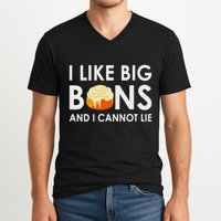 I Like Big Buns And I Cannot Lie Cinnamon Rolls V-Neck T-Shirt
