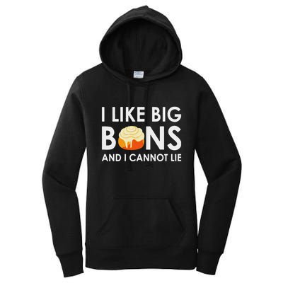 I Like Big Buns And I Cannot Lie Cinnamon Rolls Women's Pullover Hoodie