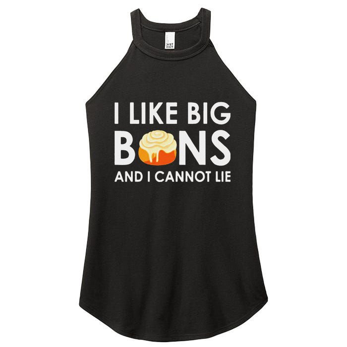 I Like Big Buns And I Cannot Lie Cinnamon Rolls Women's Perfect Tri Rocker Tank