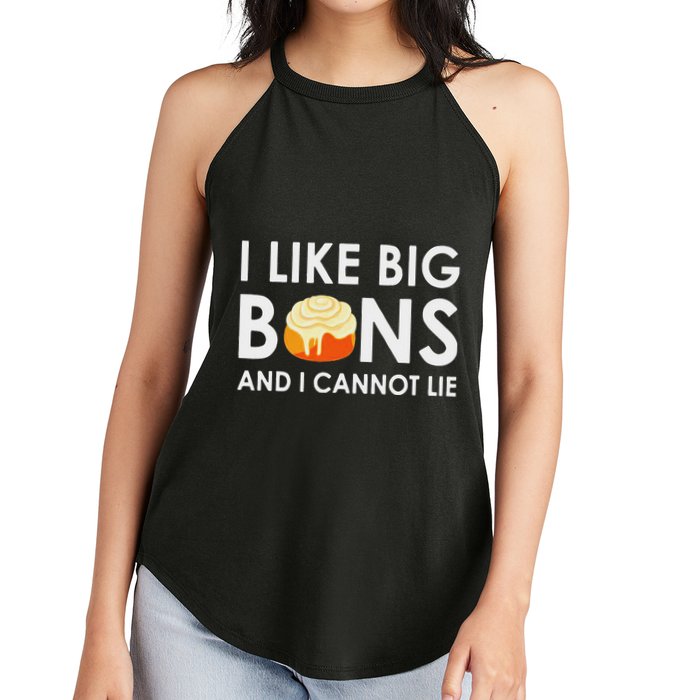 I Like Big Buns And I Cannot Lie Cinnamon Rolls Women's Perfect Tri Rocker Tank