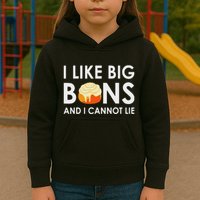 I Like Big Buns And I Cannot Lie Cinnamon Rolls Kids Hoodie