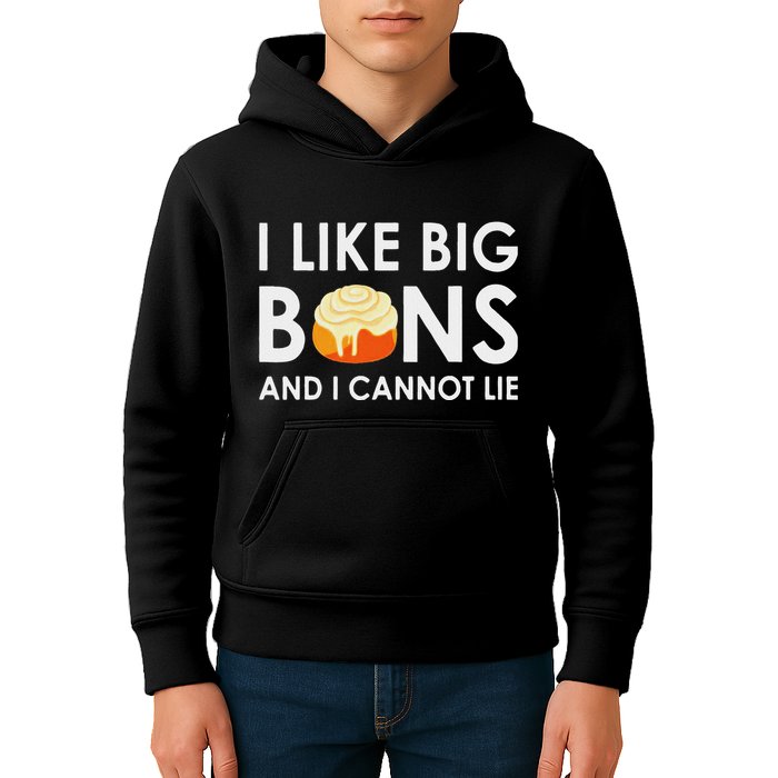 I Like Big Buns And I Cannot Lie Cinnamon Rolls Kids Hoodie