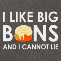 I Like Big Buns And I Cannot Lie Cinnamon Rolls Cotton Canvas Backpack