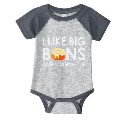 I Like Big Buns And I Cannot Lie Cinnamon Rolls Infant Baby Jersey Bodysuit