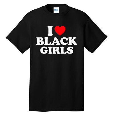 I Love Black Tall T-Shirt