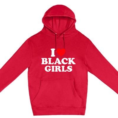 I Love Black Premium Pullover Hoodie