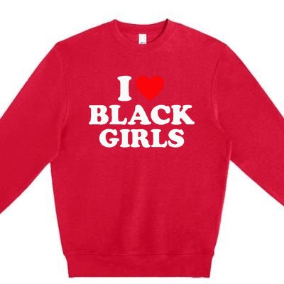 I Love Black Premium Crewneck Sweatshirt