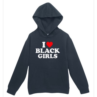 I Love Black Urban Pullover Hoodie