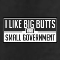 I Like Big Butts And Small Government Adult Drive Performance Visor