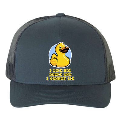 I Like Big Ducks And I Cannot Lie Rubber Duck Yupoong Adult 5-Panel Trucker Hat