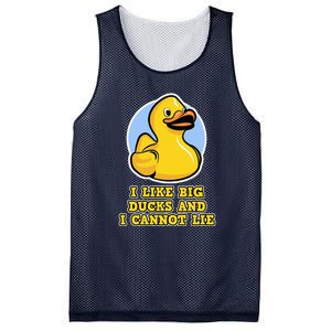 I Like Big Ducks And I Cannot Lie Rubber Duck Mesh Reversible Basketball Jersey Tank