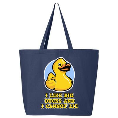 I Like Big Ducks And I Cannot Lie Rubber Duck 25L Jumbo Tote