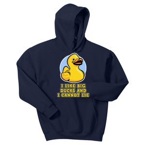 I Like Big Ducks And I Cannot Lie Rubber Duck Kids Hoodie