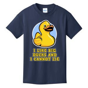 I Like Big Ducks And I Cannot Lie Rubber Duck Kids T-Shirt