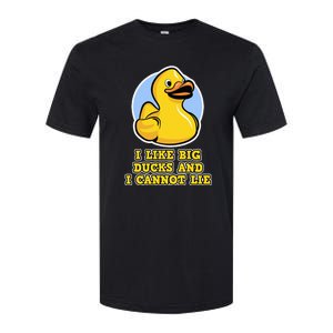 I Like Big Ducks And I Cannot Lie Rubber Duck Softstyle CVC T-Shirt