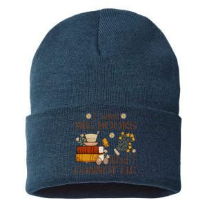 I Like Big Books And I Cannot Lie Gift For Reading Books Sustainable Knit Beanie